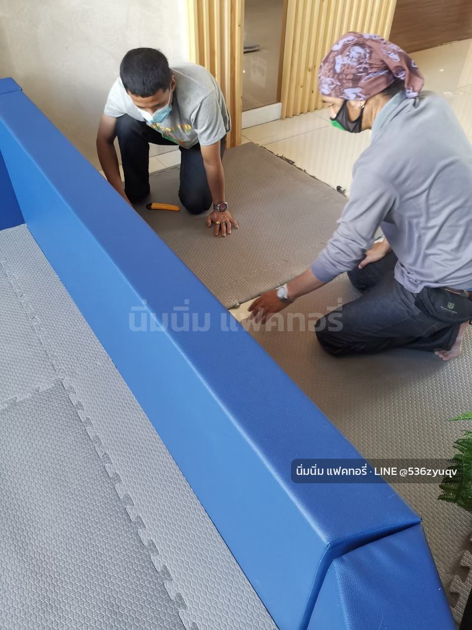 โรงแรม: ติดตั้งขอบนุ่มรอบพื้นที่