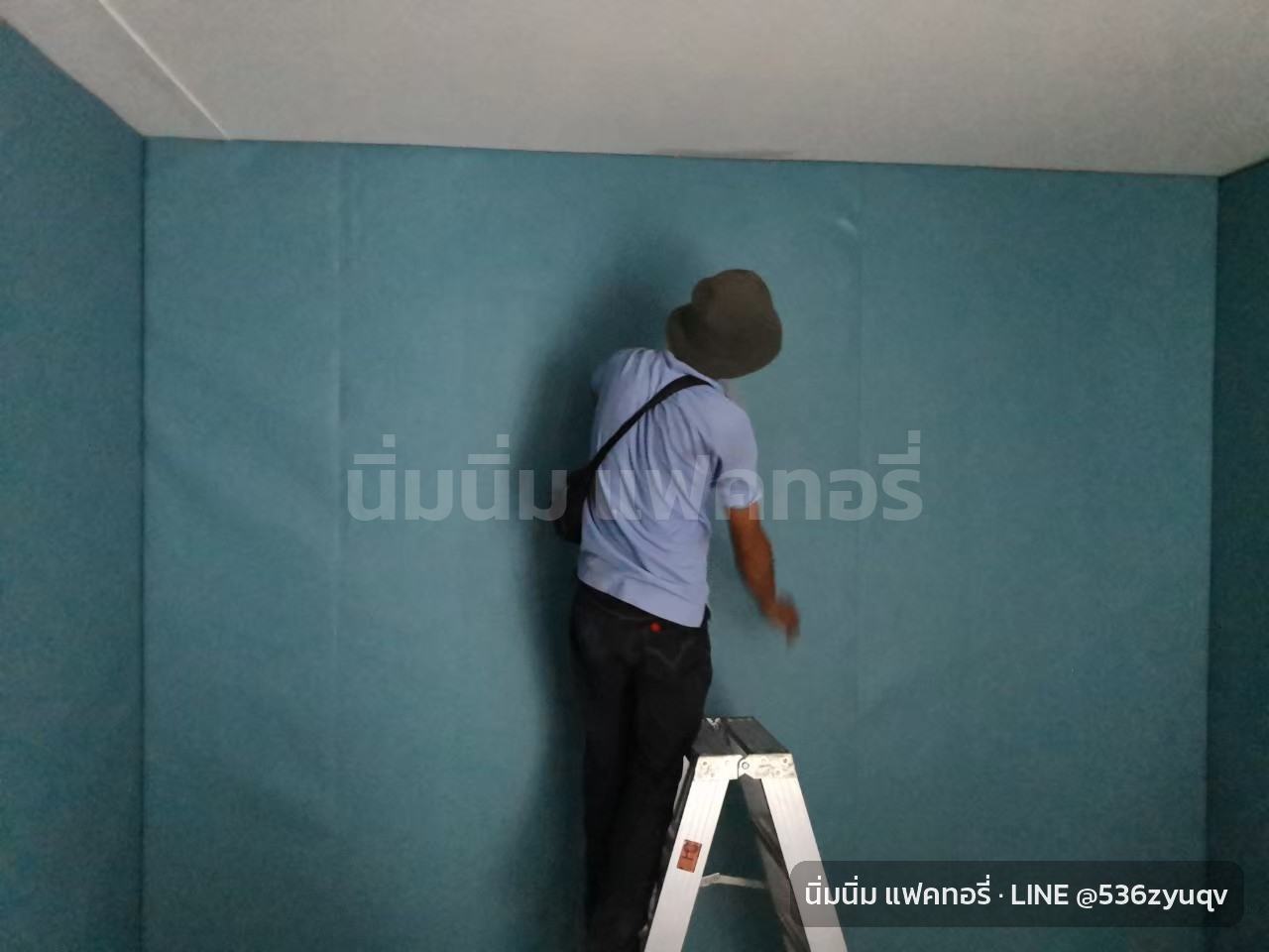 โรงพยาบาล · จิตเวช: ติดผนังทีละด้าน ไม่มีรอยต่อให้ผู้ป่วยแงะ