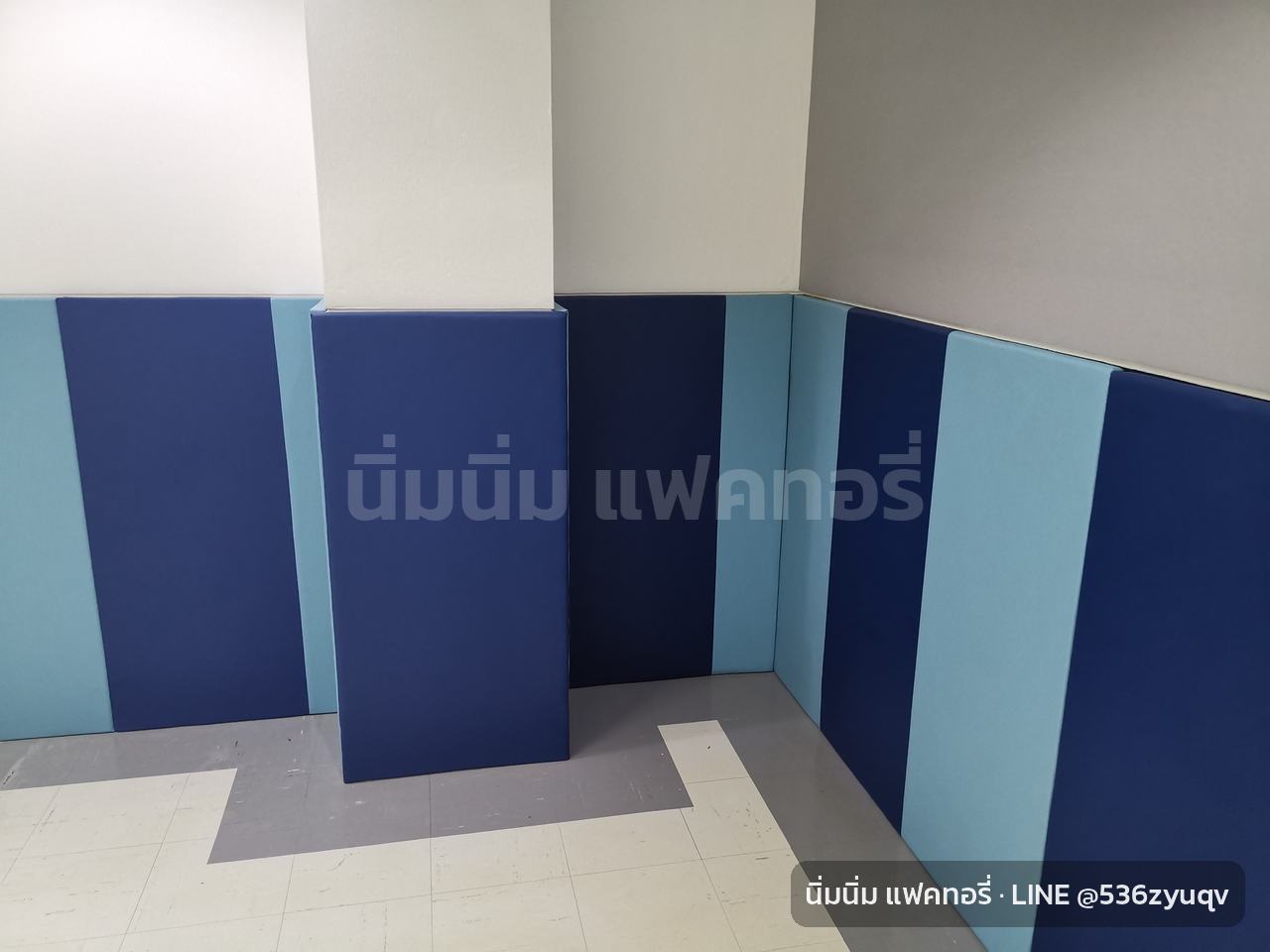 โรงเรียน: หุ้มมุมเสาต่อเนื่องกับผนัง